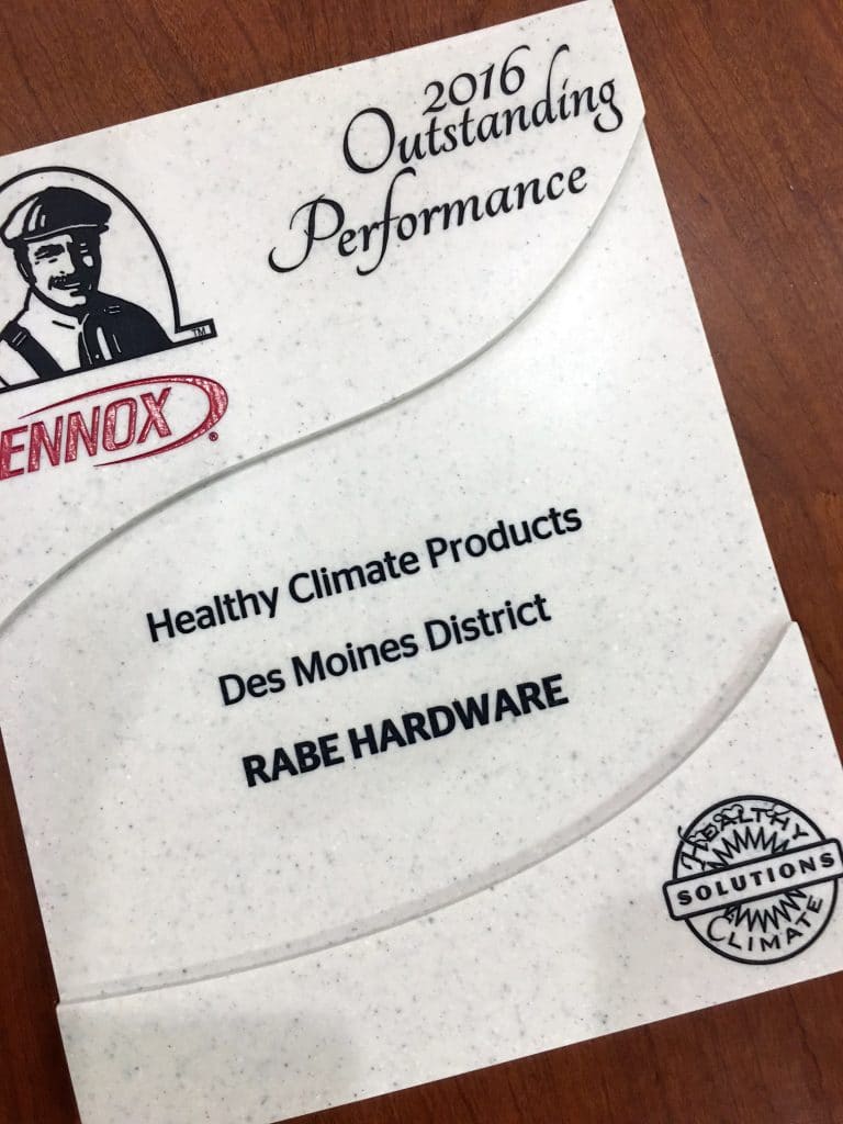 Lennox Healthy Climate Award